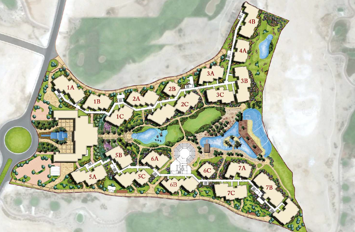 سوما بريز الغردقة من سوما باي Soma Breeze Soma Bay Hurghada المخطط العام