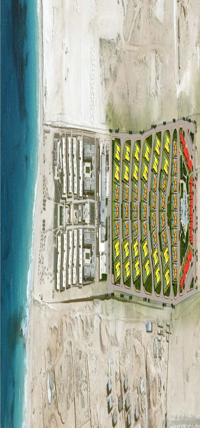 سيزر باي راس الحكمة Caesar Bay المخطط العام