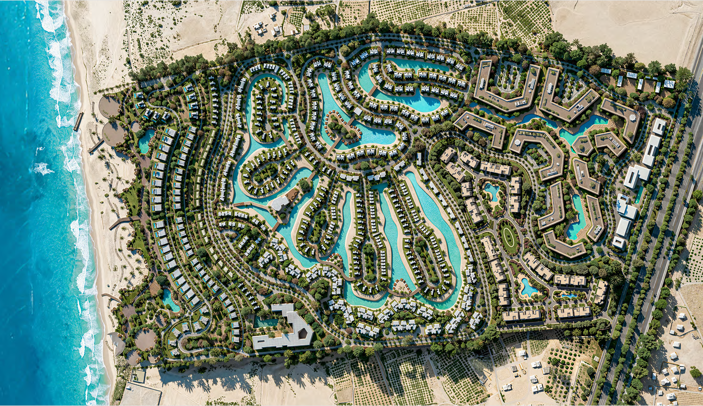 بيرلا نيشنز أوف سكاي الساحل الشمالي Perla Nations of Sky North Coast المخطط العام