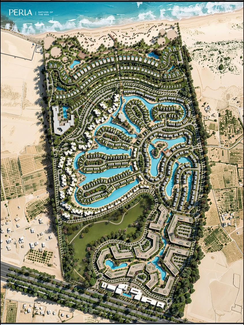 بيرلا نيشنز أوف سكاي الساحل الشمالي Perla Nations of Sky North Coast المخطط العام