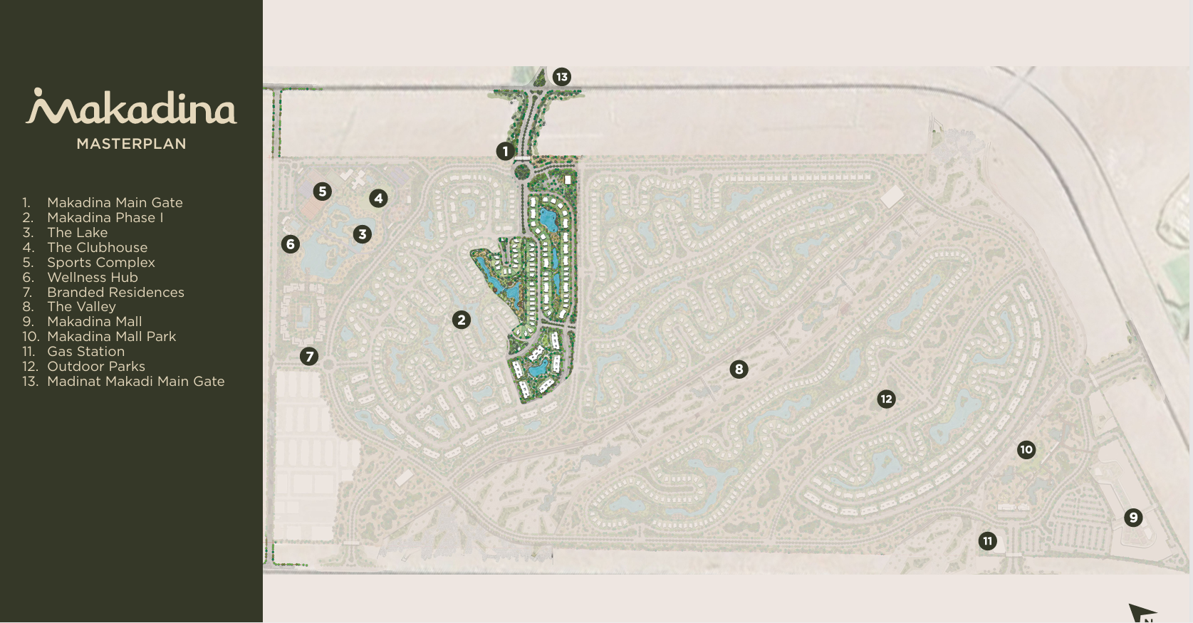 Makadina Hurghada Master Plan