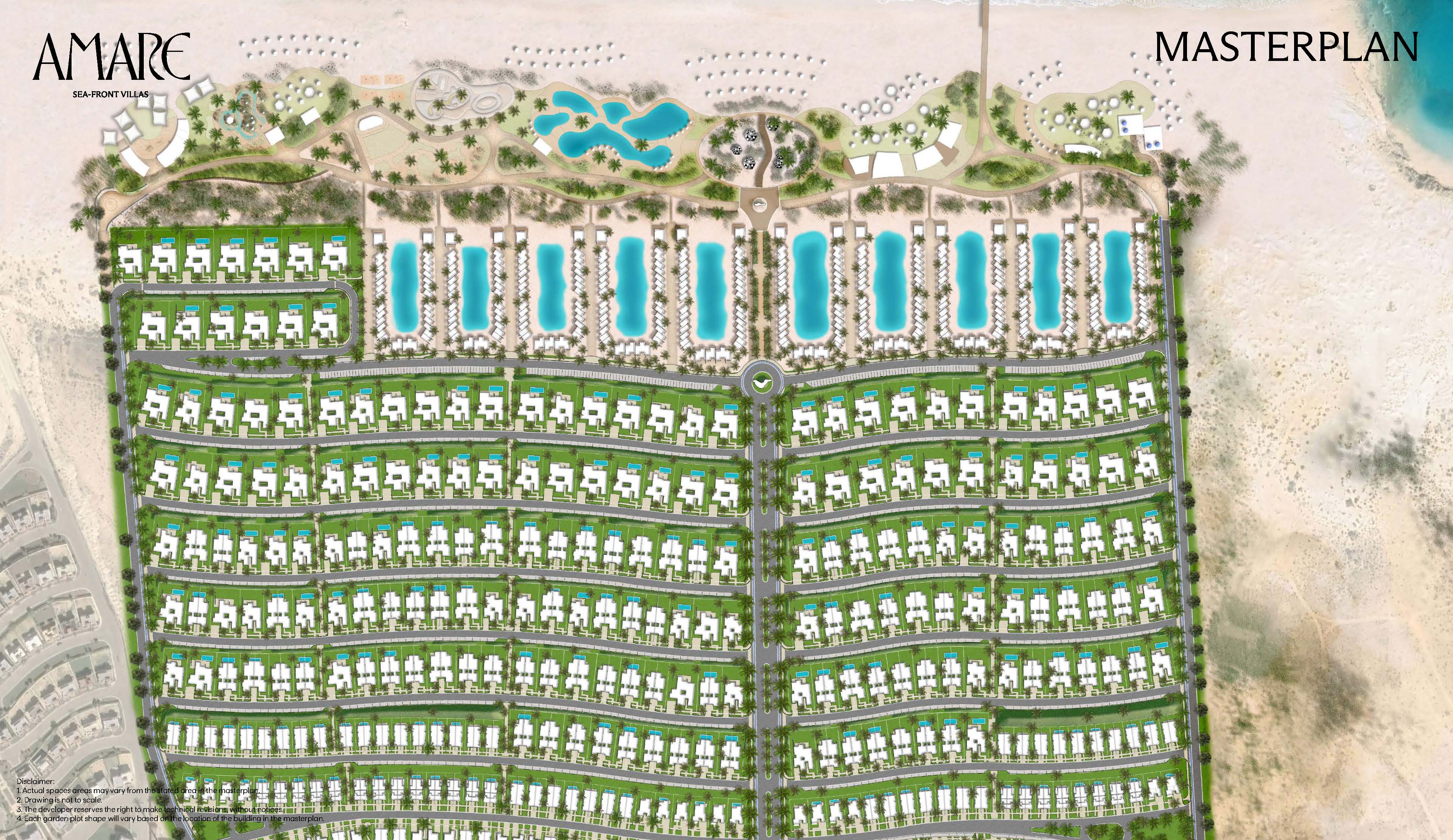 Amare Sea Front master plan