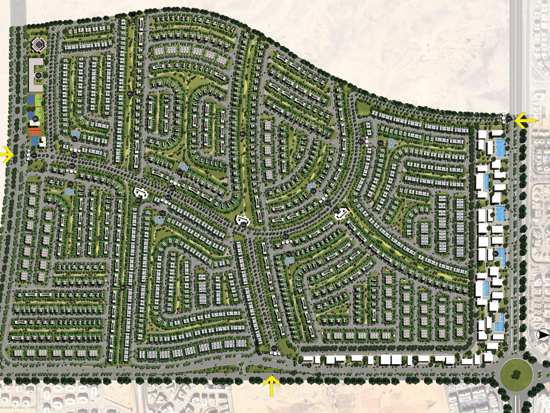 El Patio Town Side in New Cairo By La Vista Developments Master Plan