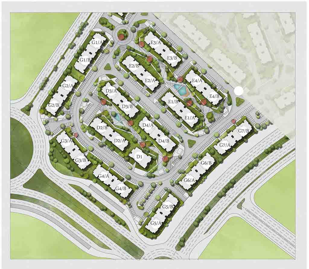 كمبوند اريا صبور مستقبل سيتي - Aria Compound Sabbour Mostkabal City المخطط العام