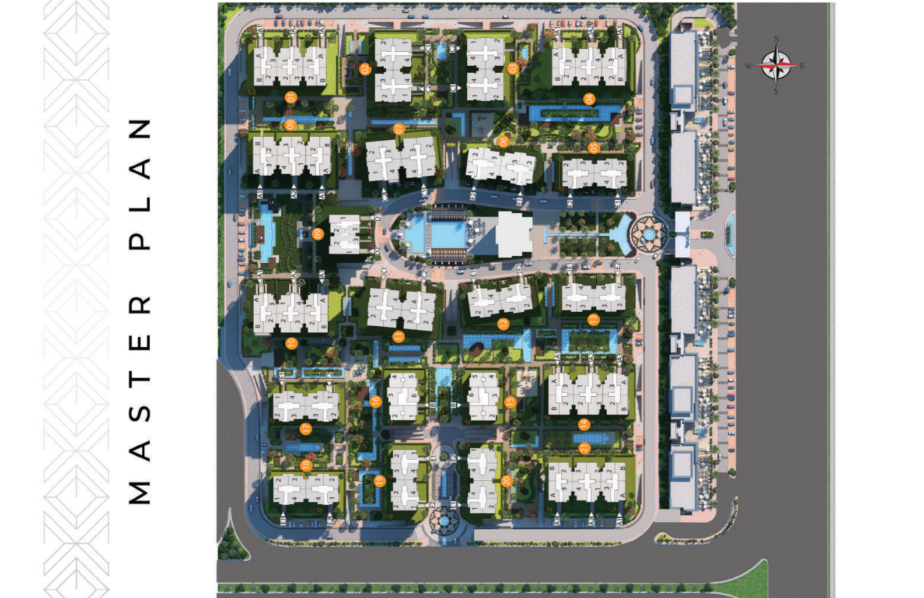 De Joya Taj Misr Project services Master Plan