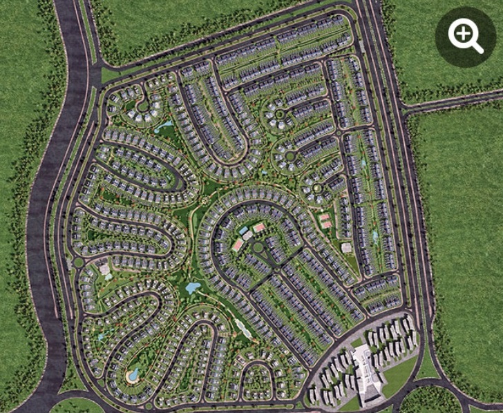 كمبوند ليان صبور التجمع الخامس - Layan Residence New Cairo Compound المخطط العام