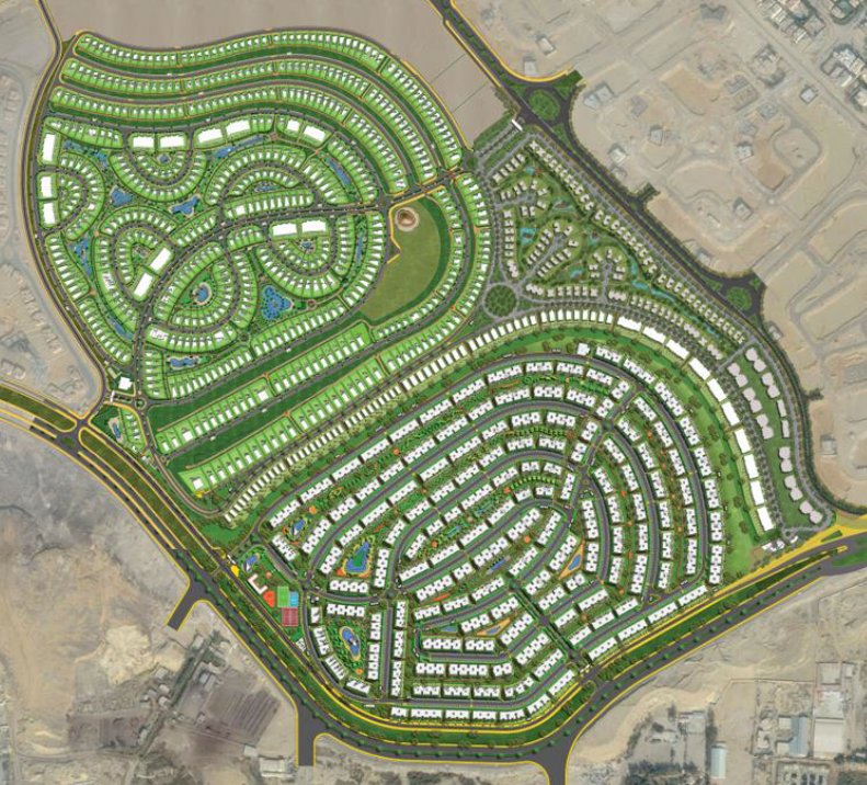 كمبوند ستون بارك التجمع الخامس رؤية جروب - Stone Park New Cairo Compound المخطط العام