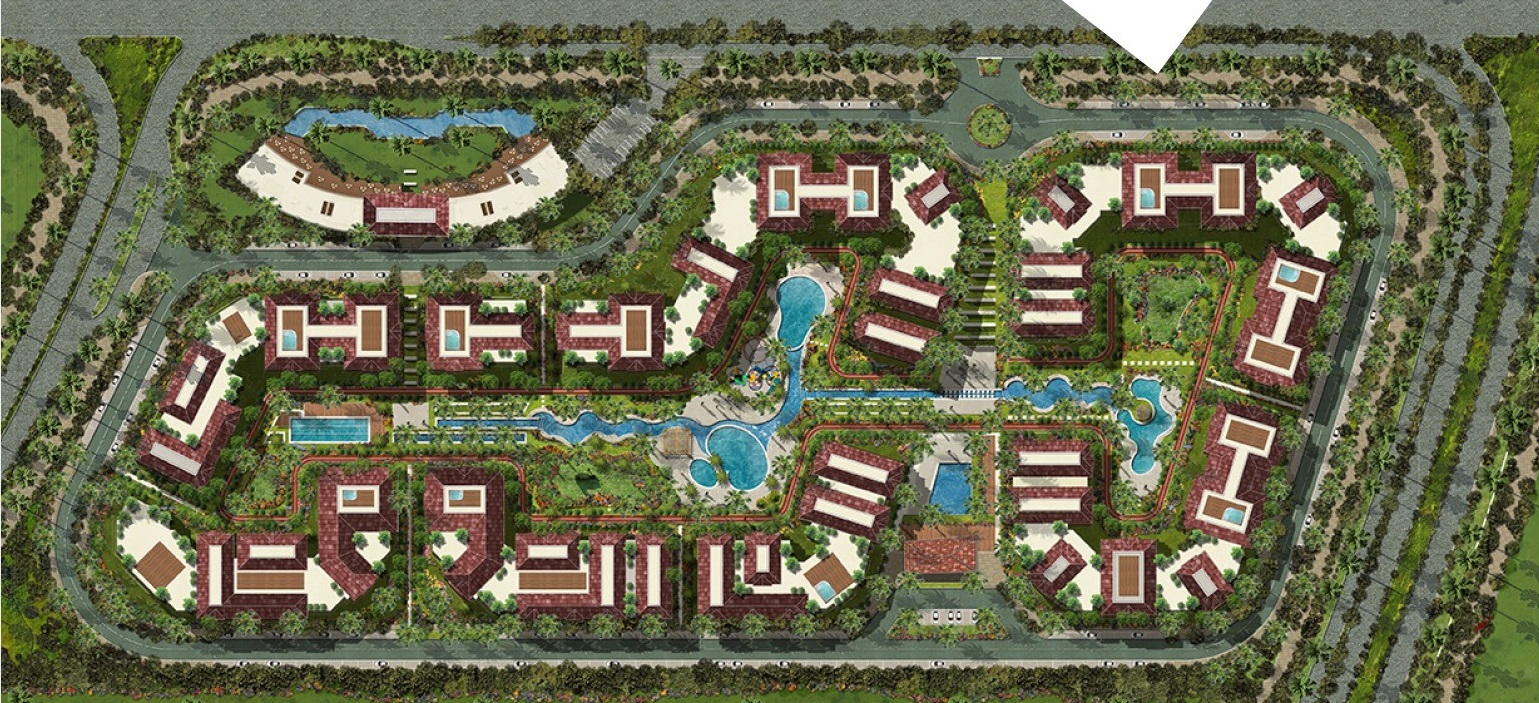 كمبوند ذا لوفت العاصمة الادارية الجديدة ليفينج ياردز - The Loft New Capital Compound المخطط العام
