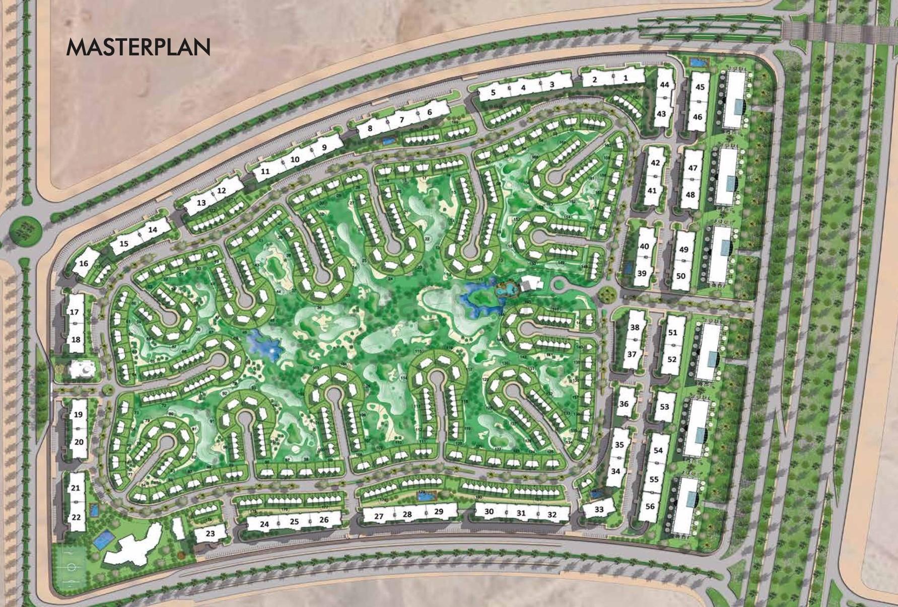 Golf Porto Cairo Mostakbal City Master Plan