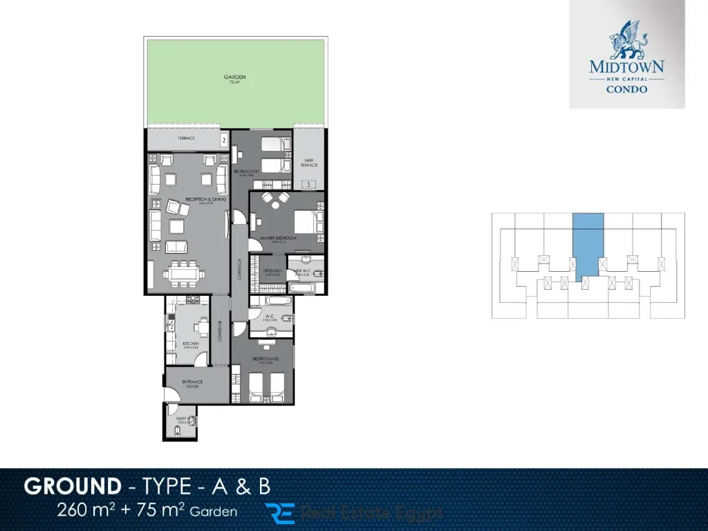 Midtown Condo New Capital Compound Better Home