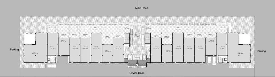 Own Your Store in Strip Sarai Mall with an area of 284 meters
