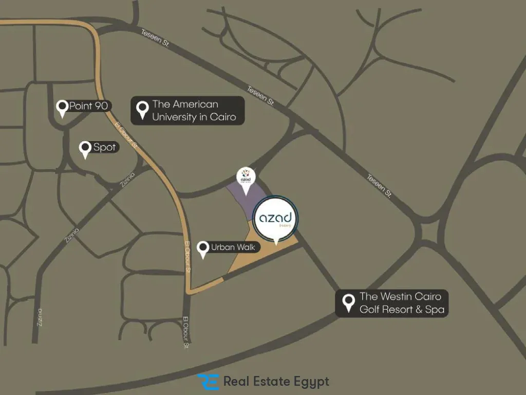 Azad Views New Cairo El Tameer Developments