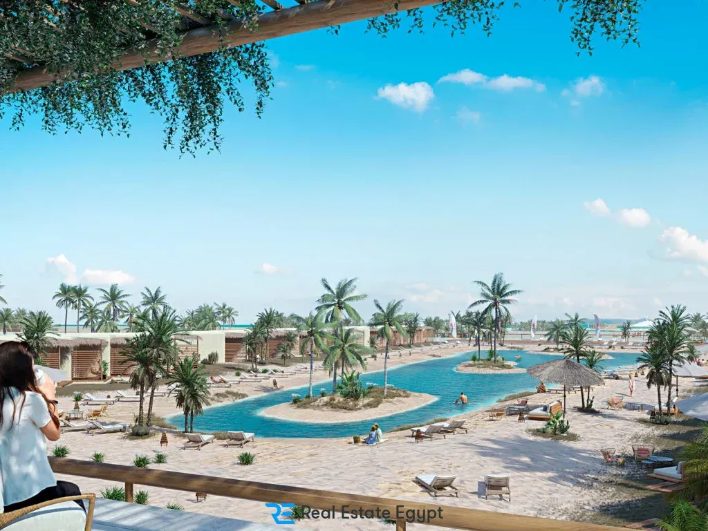 هاسيندا ويست الساحل الشمالي بالم هيلز العقارية
