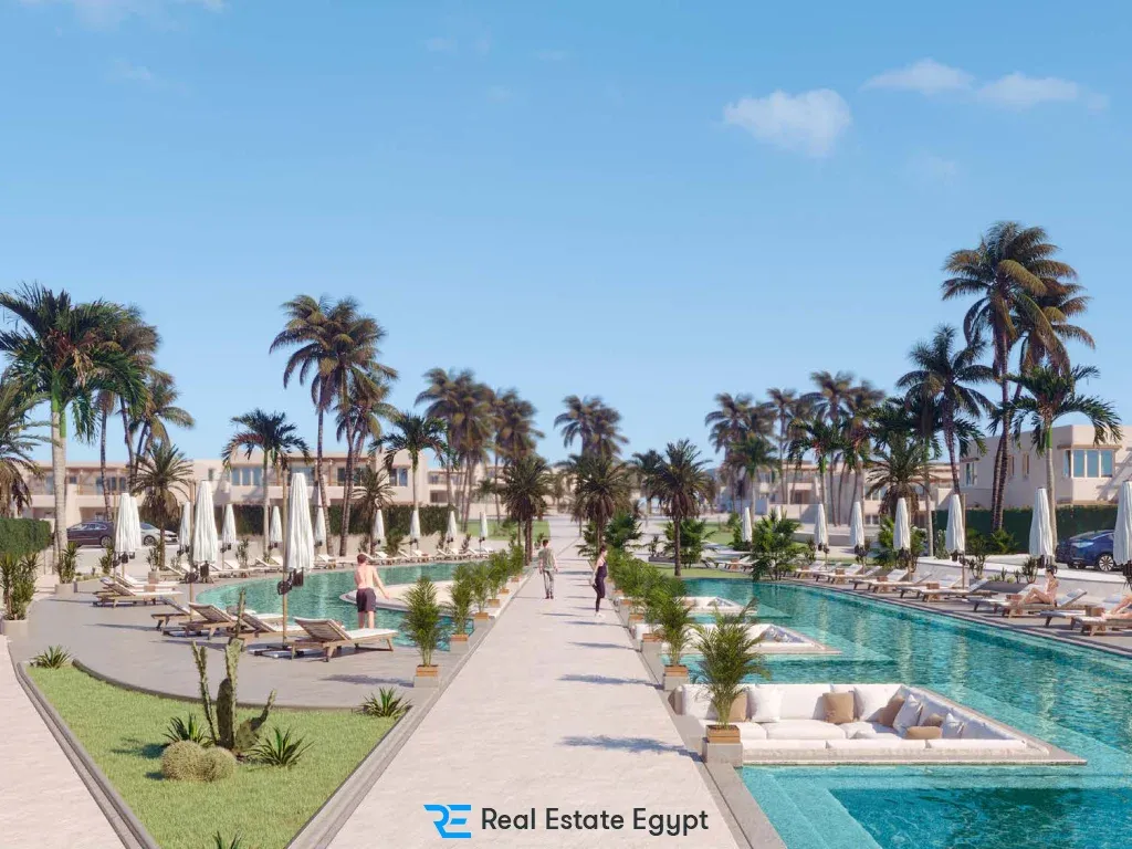 هاسيندا ويست الساحل الشمالي بالم هيلز العقارية