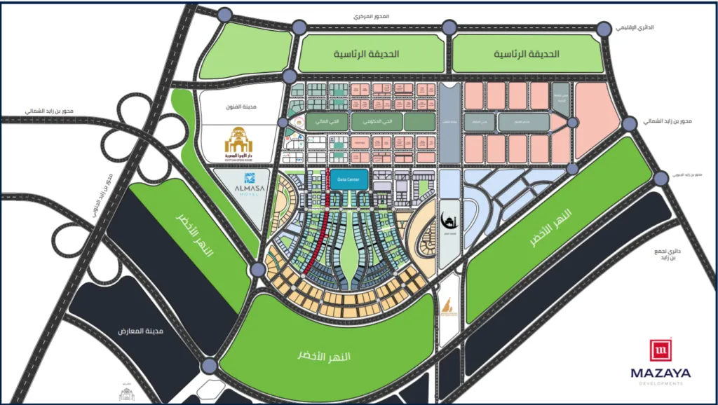 The Rock New Capital Mall Mazaya Development