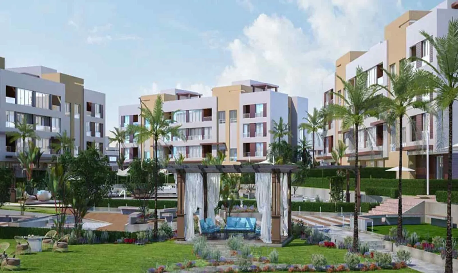 كمبوند أب فيل 6 أكتوبر وادي النيل للتطوير العقاري – Up Ville 6 October Compound
