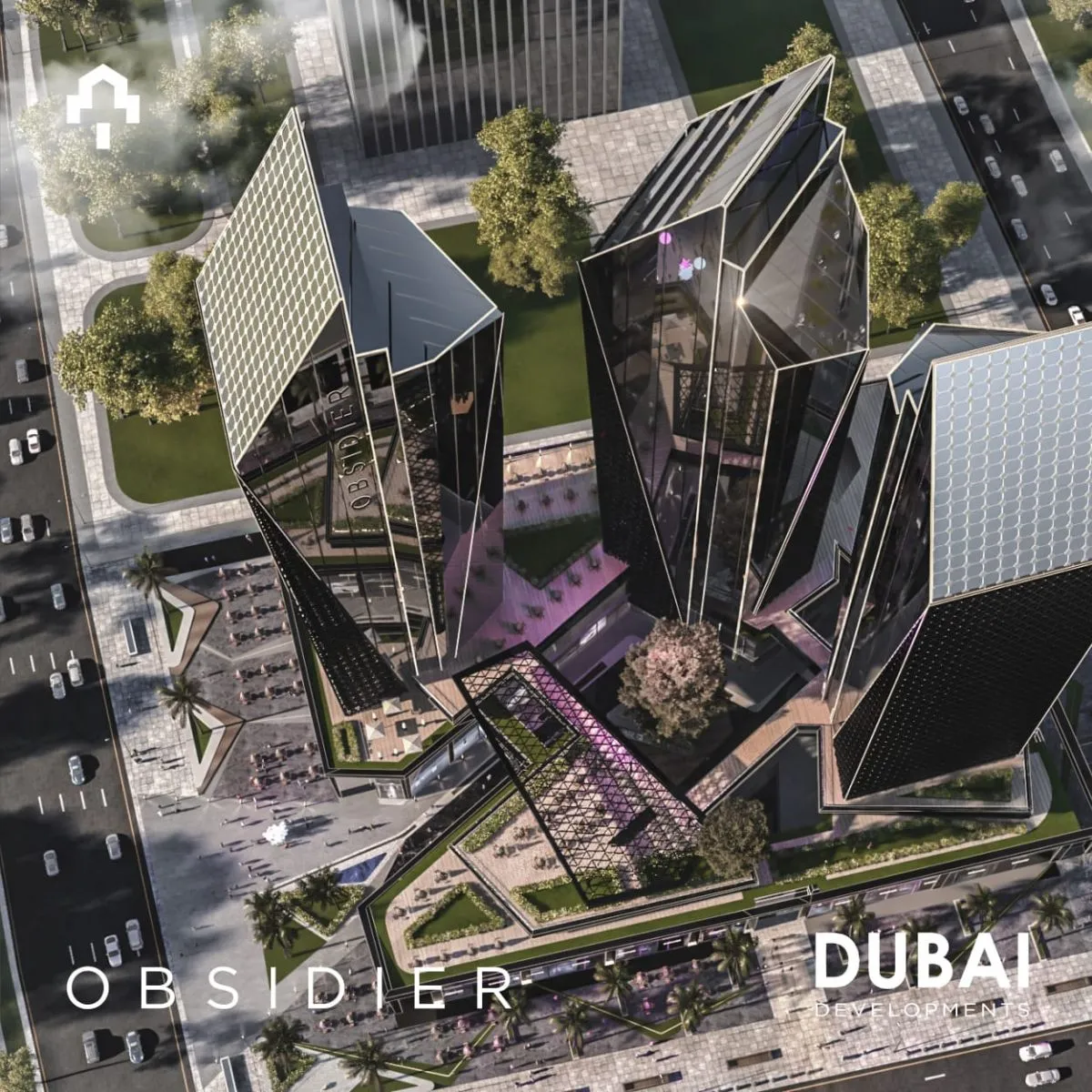 Obsidier Tower New Capital Mall Dubai Developments