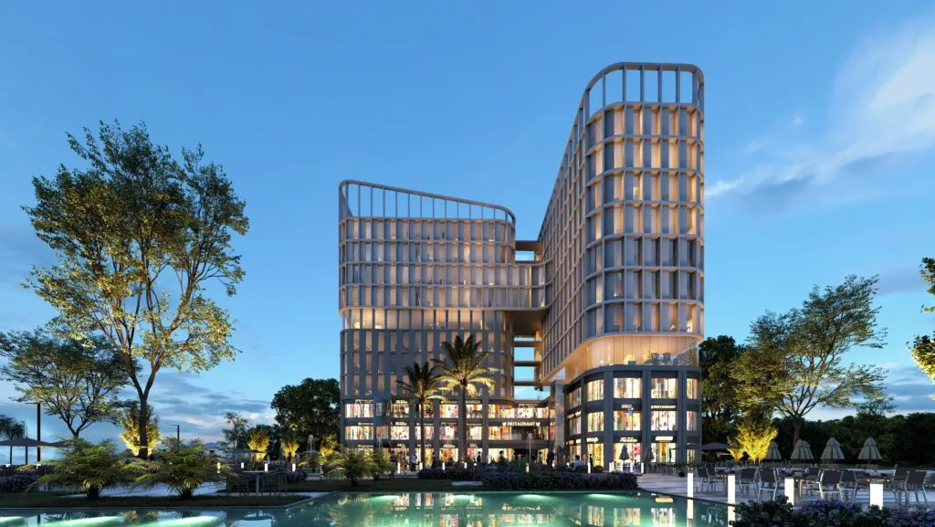 The Fort Tower New Capital Mall Golden Town Urban Development