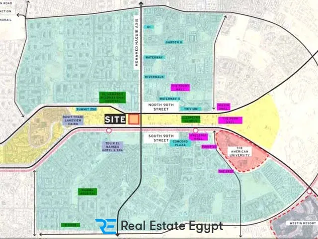مول سنترال القاهرة الجديدة SED للتطوير العقاري - Central New Cairo Mall