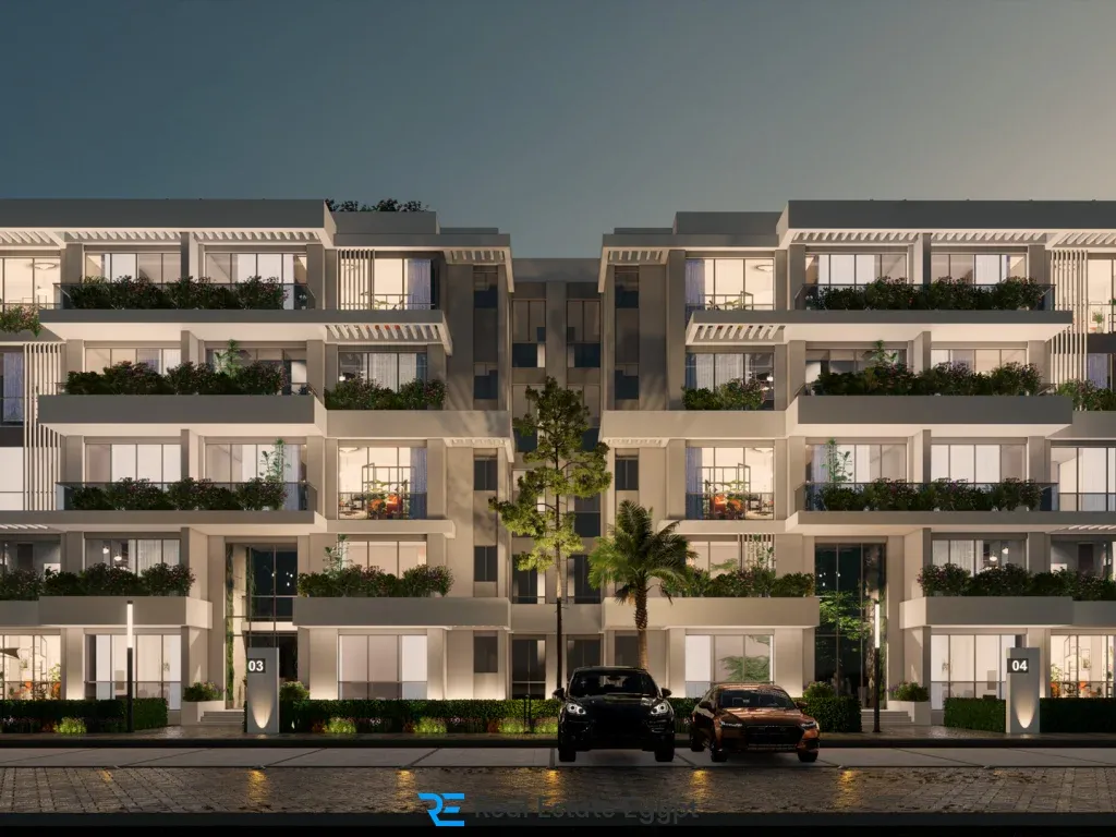 كمبوند بلو تري القاهرة الجديدة سكاي ابو ظبي للتطوير العقاري