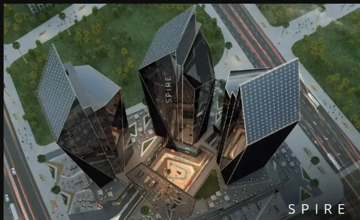 Spire Tower New Capital Mall Dubai Real Estate