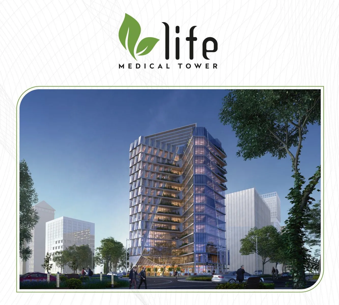 Life Medical Tower New Capital Mall Enwan Real Estate