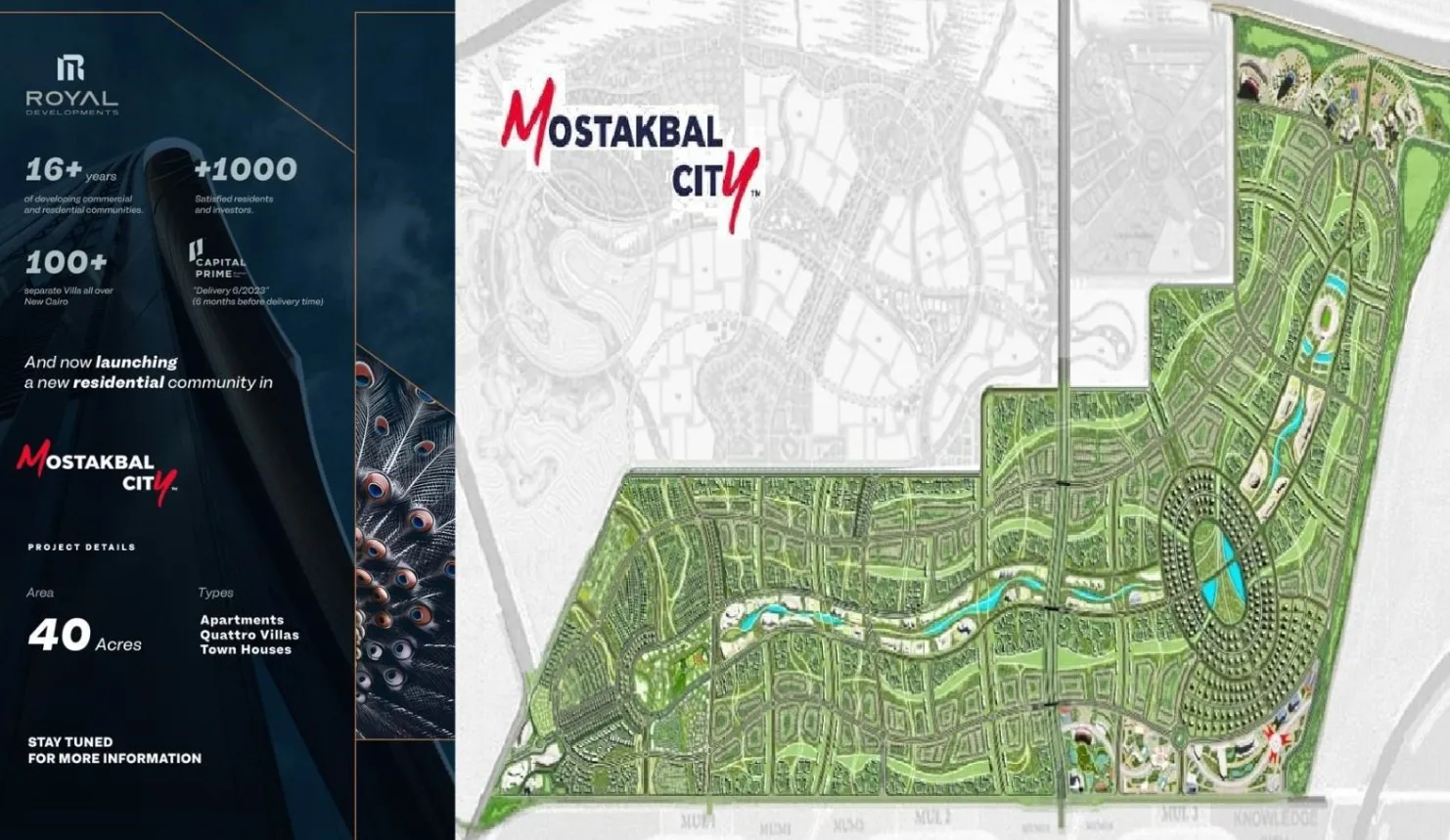 Monark Mostakbal City Compound Royal Development