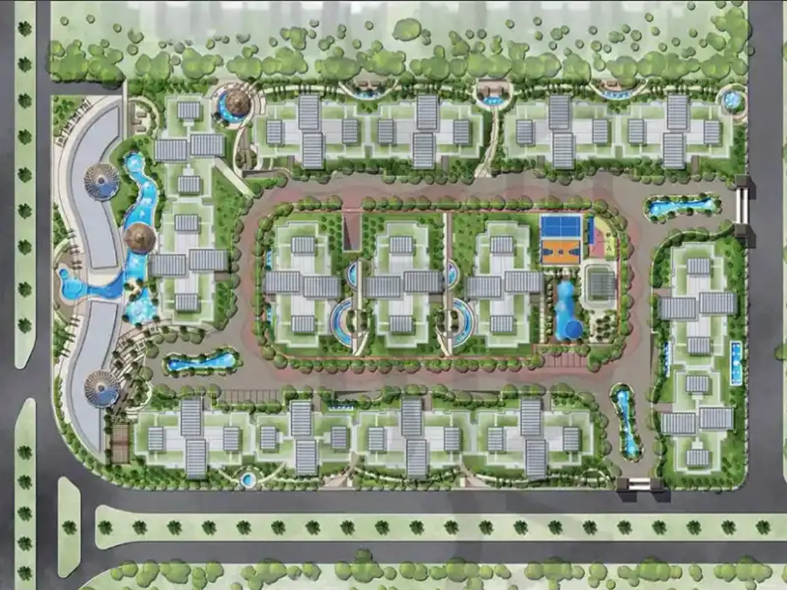 كمبوند فالنسيا فالي القاهرة الجديدة NCB للتطوير العقاري - Valencia Valley New Cairo Compound