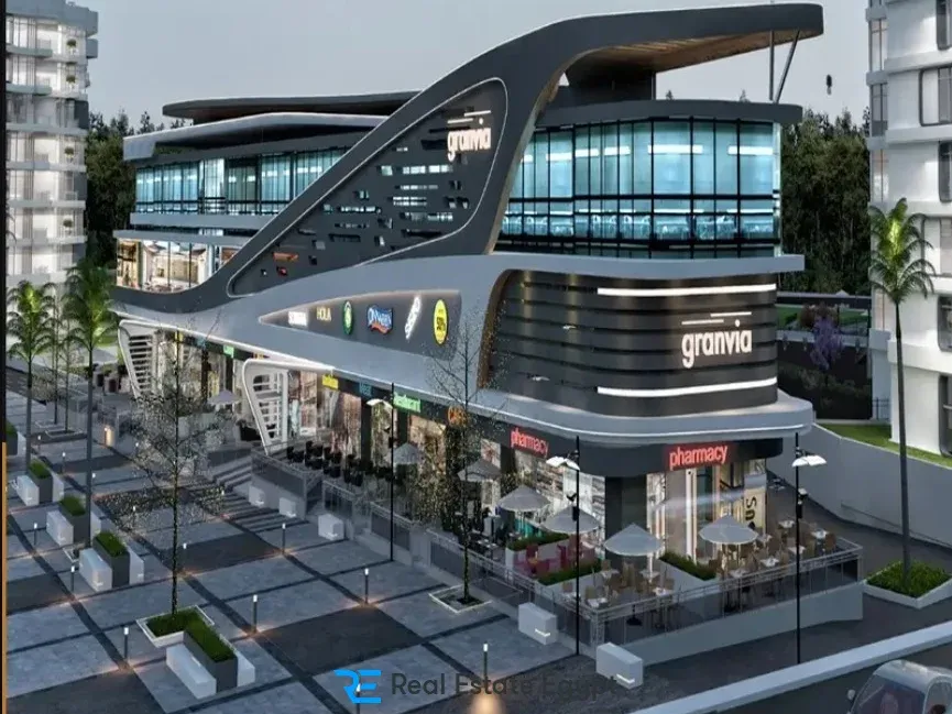 Shop for sale 45m in Granvia Mall New Capital with payment facilities