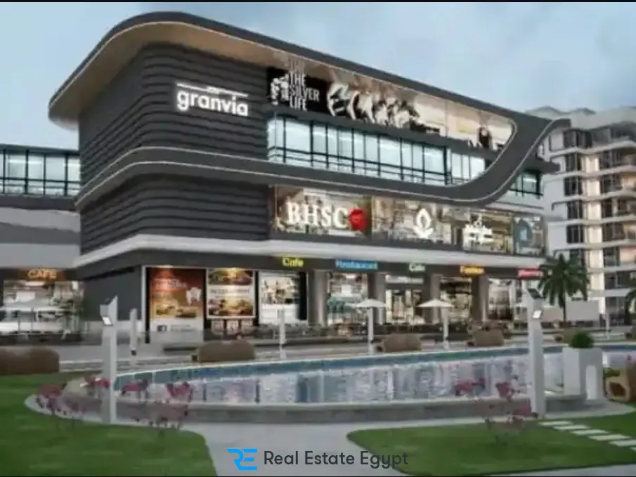 Shop for sale 45m in Granvia Mall New Capital with payment facilities