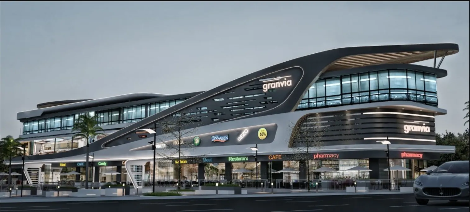 Shop for sale 45m in Granvia Mall New Capital with payment facilities
