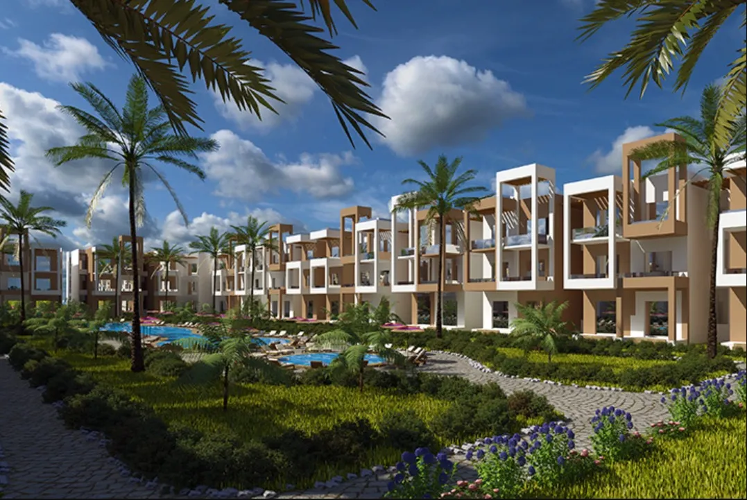 The most distinctive Chalet for sale at Cape Bay Sokhna Village with an area of 143m
