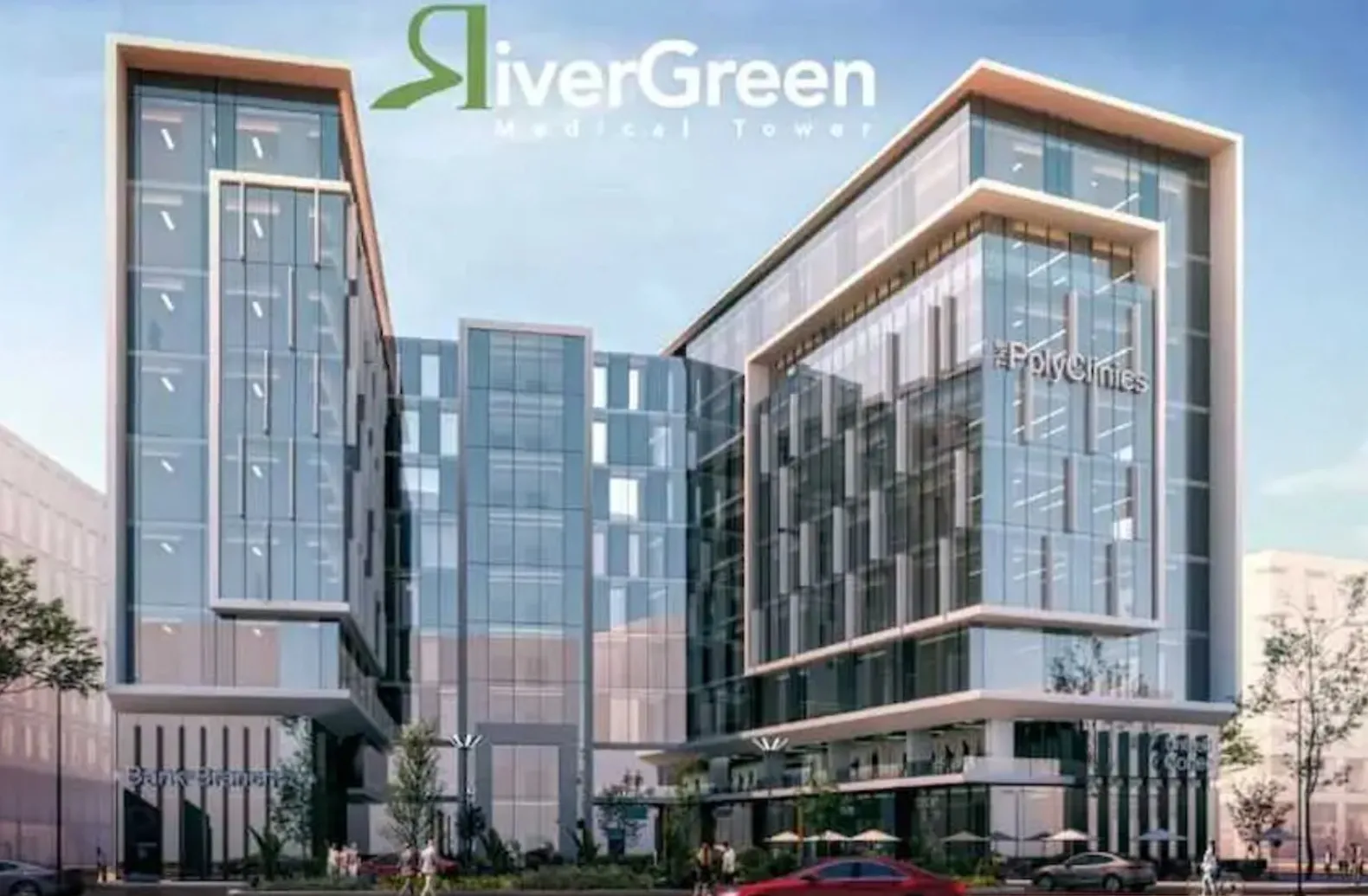 Green River Tower New Capital Mall Modon Development