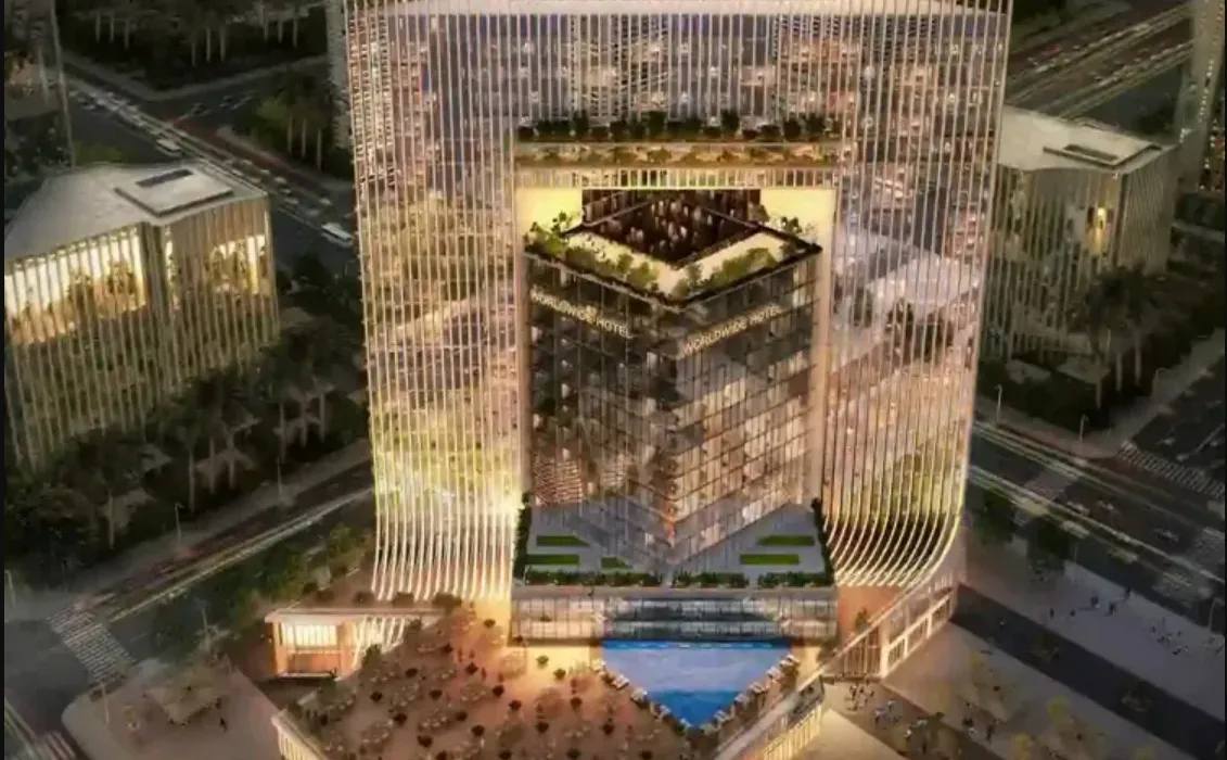 Green River Tower New Capital Mall Modon Development