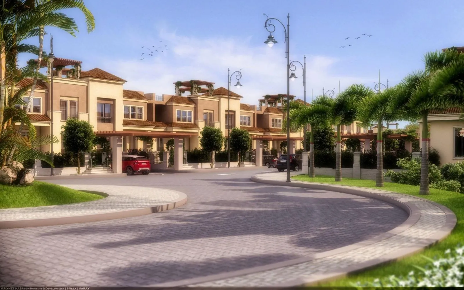 للبيع بالتقسيط تاون هاوس 160 متر في كمبوند راي سراي القاهرة الجديدة