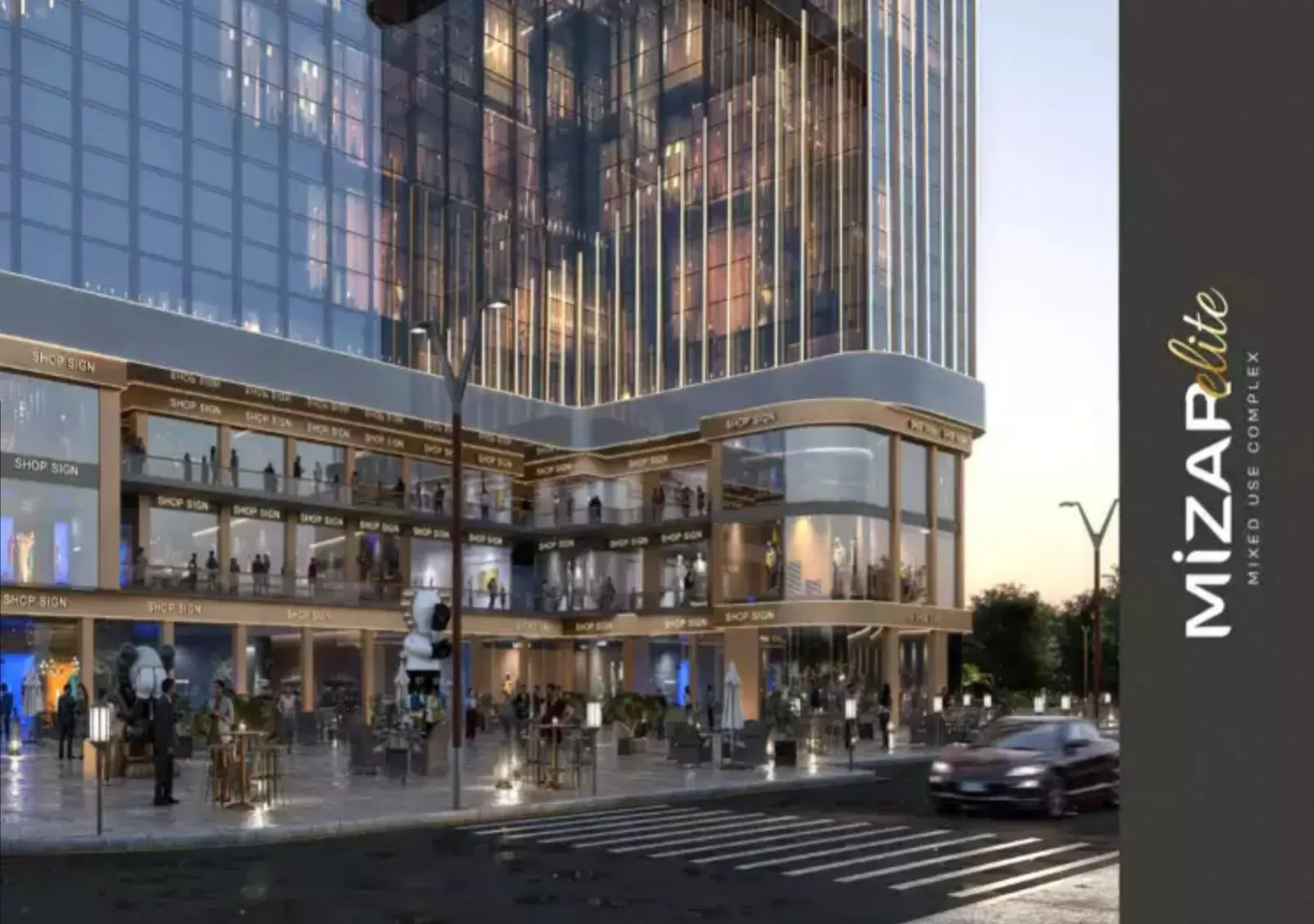 Mizar Elite Mall New Capital Zodiac Real Estate