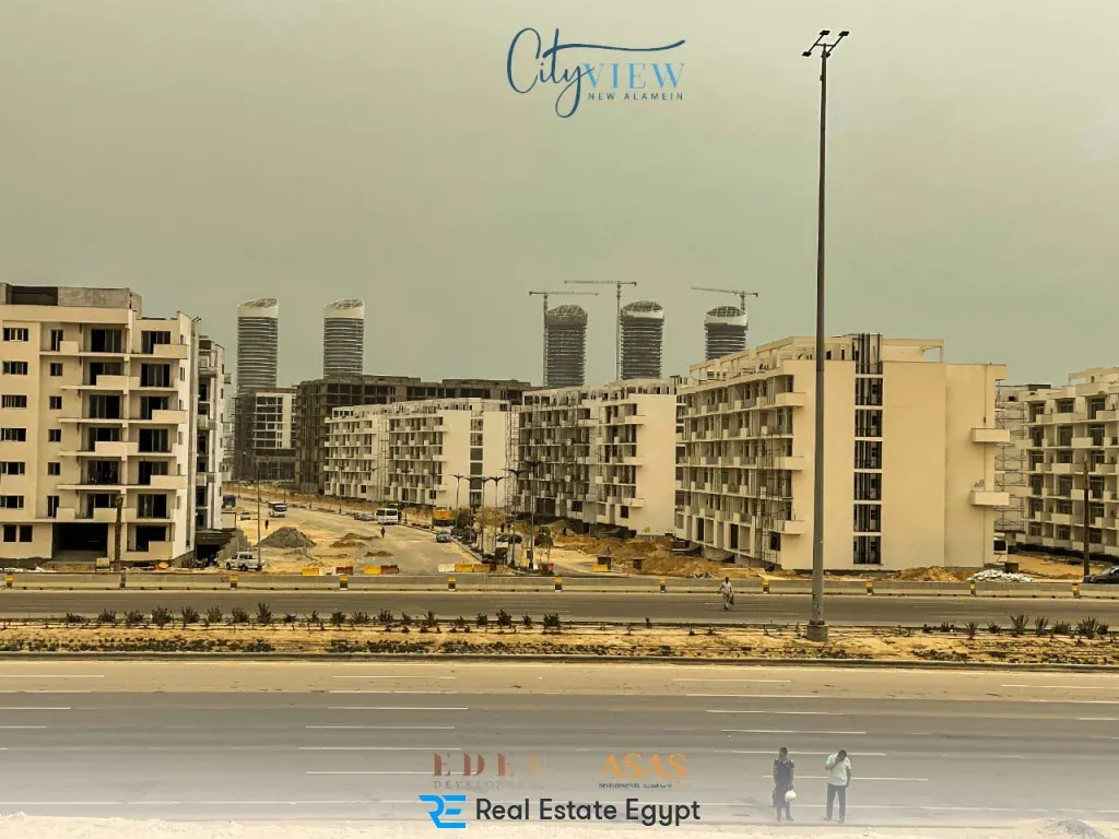 قرية سيتي فيو العلمين الجديدة عدن للتطوير العقاري