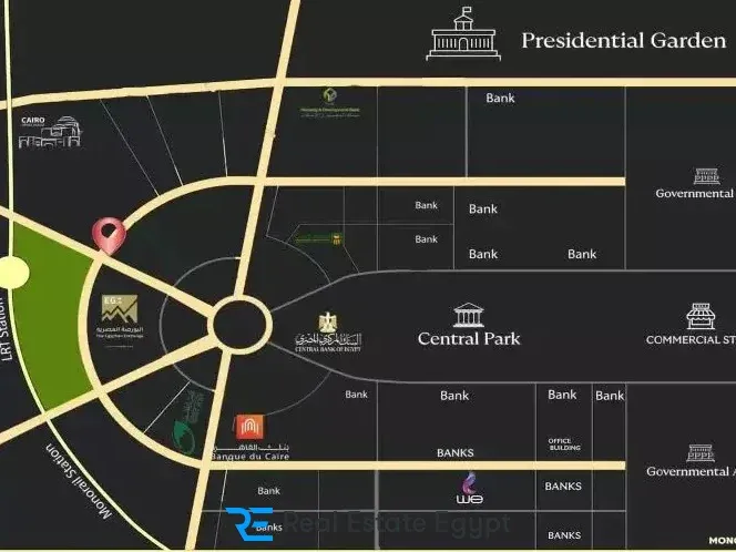 Business Yard New Capital Mall Dominar Real Estate