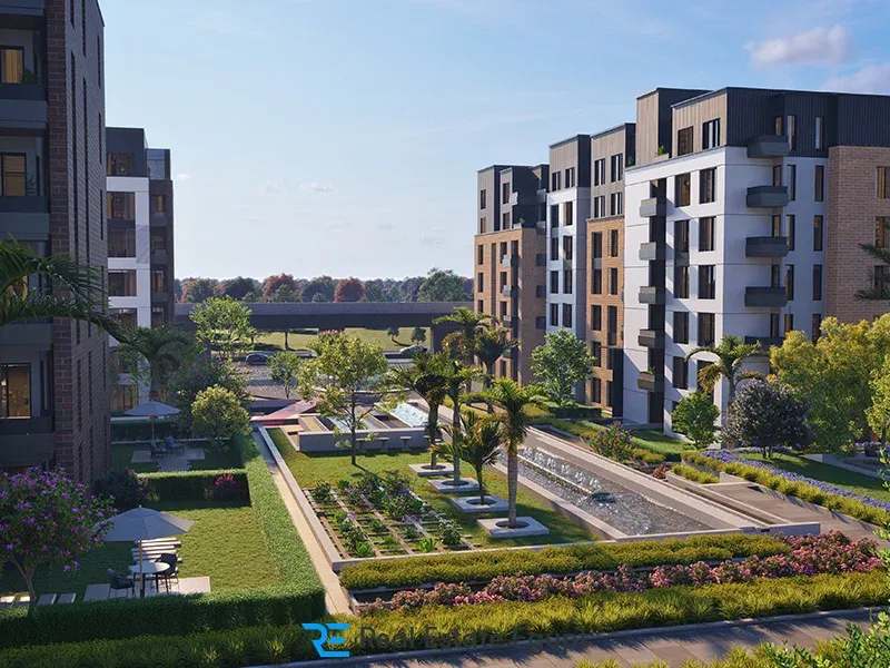 100m Apartment with attractive price and charming view in Garnet Residence New Cairo
