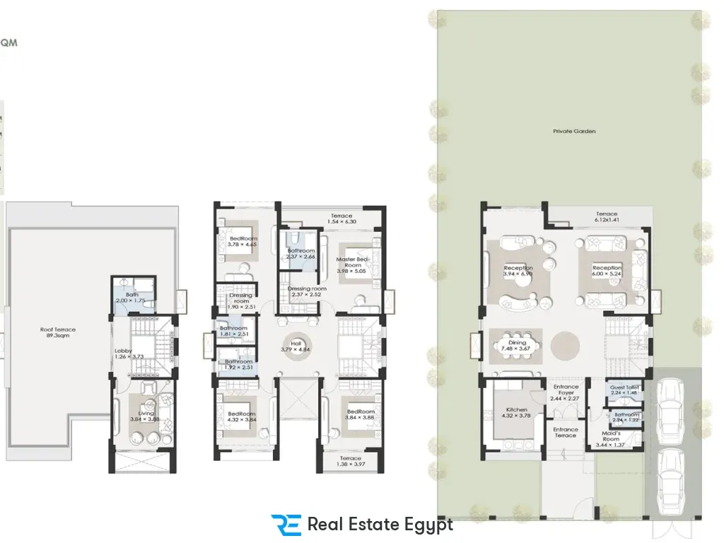 Villa for sale 350m in Patio Vera El Sheikh Zayed with payment facilities