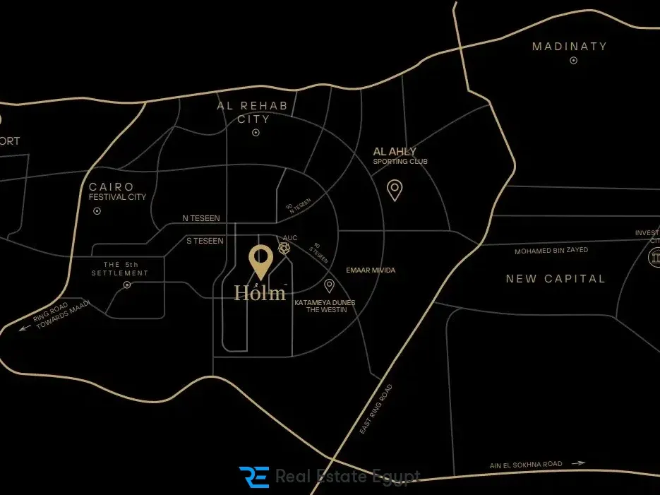 Holm Residence New Cairo Compound MAnaj Development