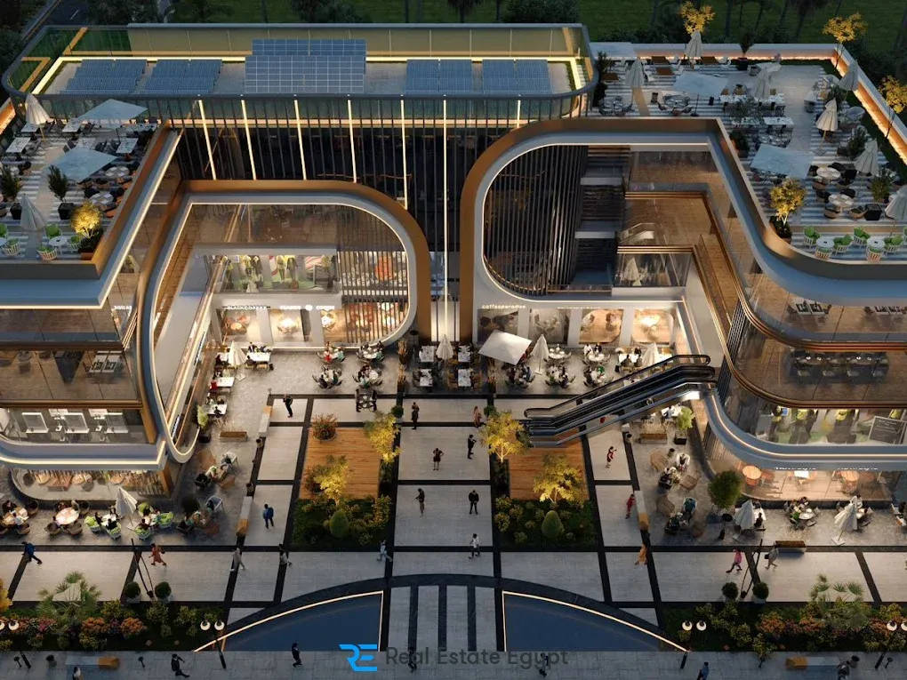 Office for sale 57m in C Yard New Cairo with payment facilities