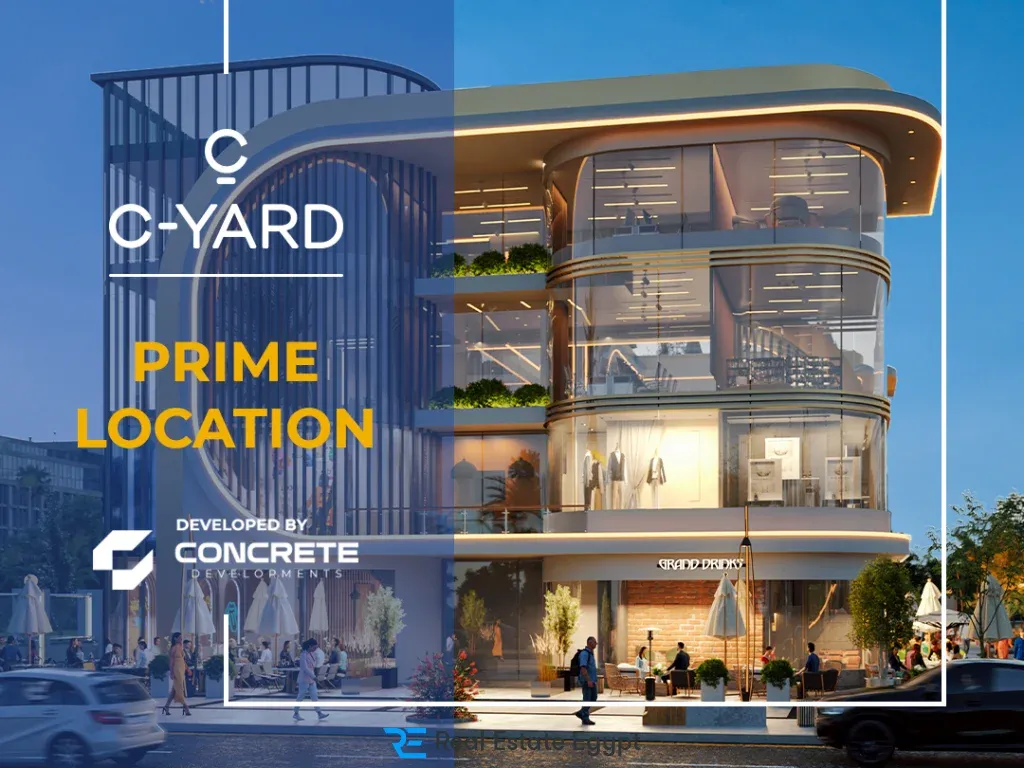 Office for sale 57m in C Yard New Cairo with payment facilities