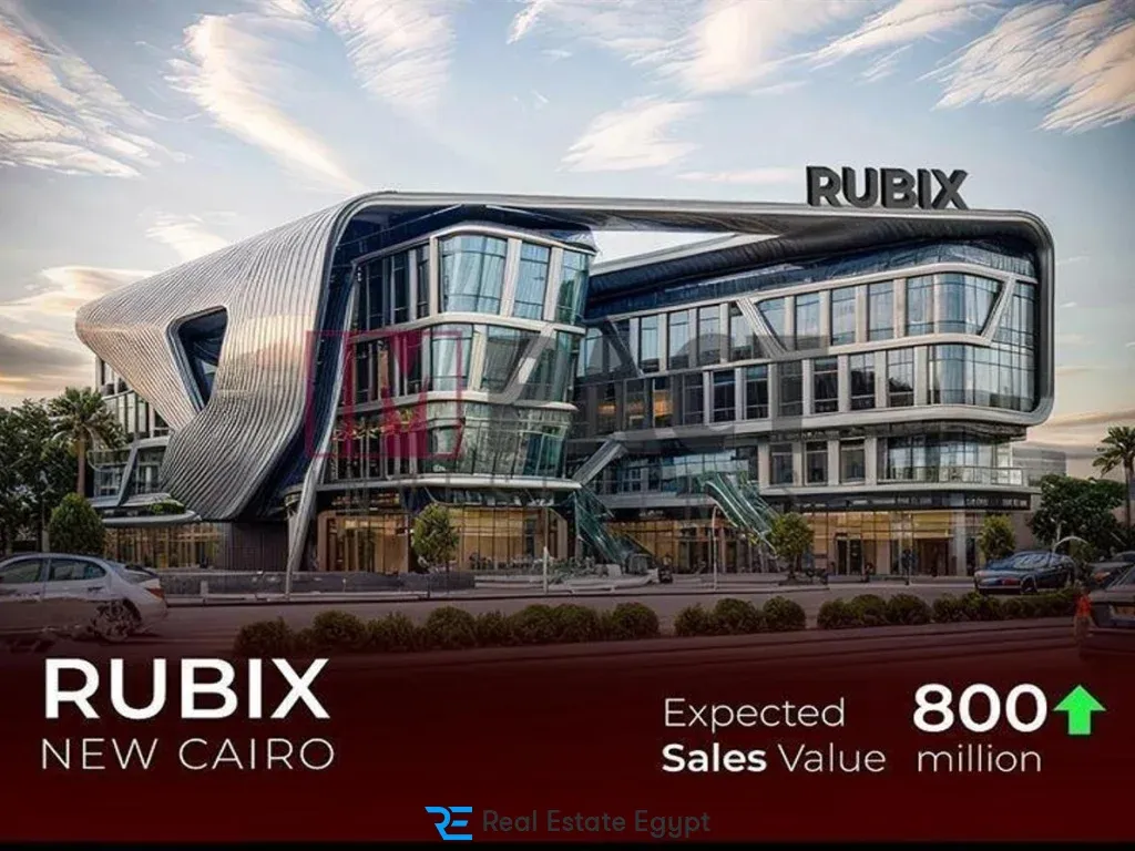 Invest in a 76m unit in Rubix New Cairo Mall
