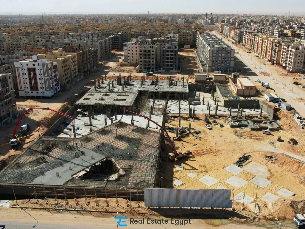 احجز وحدة بمساحة 44 متر في مول وين بلازا حدائق اكتوبر