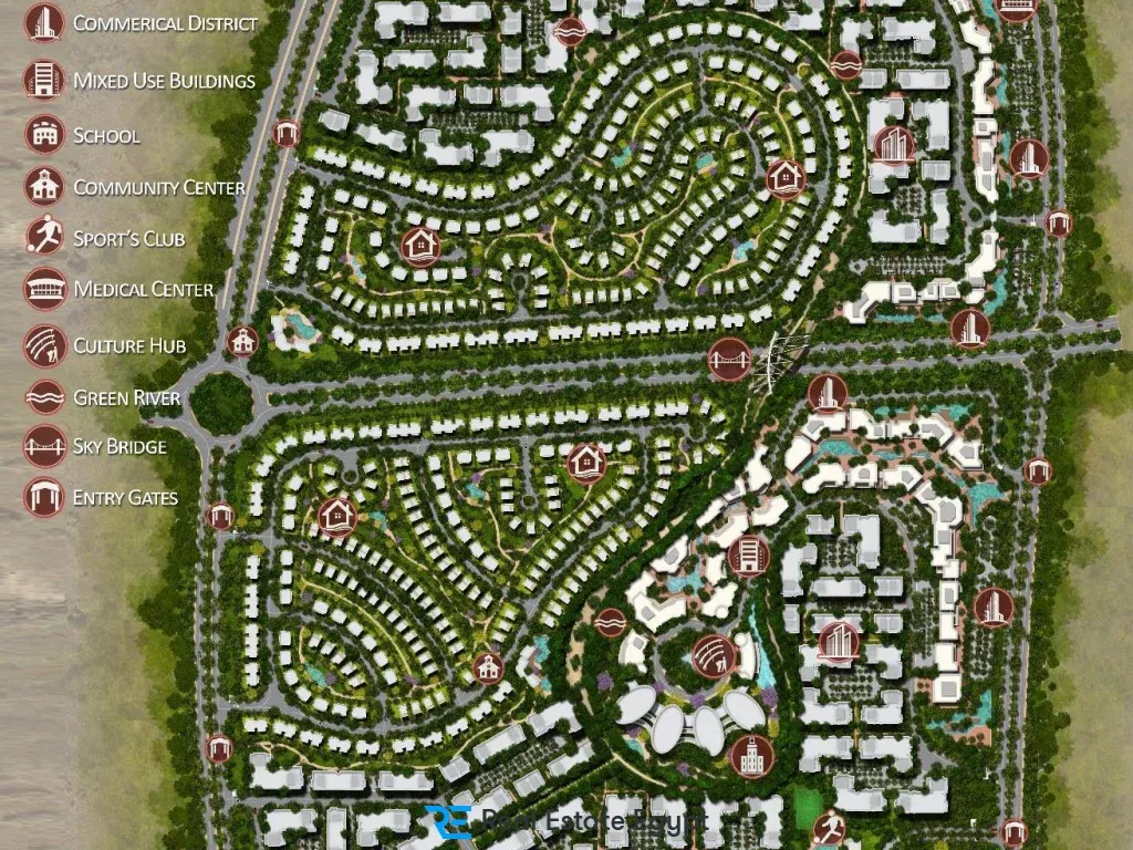 Laradura Compound Il Bosco City El Mostakbal Misr Italia Developments