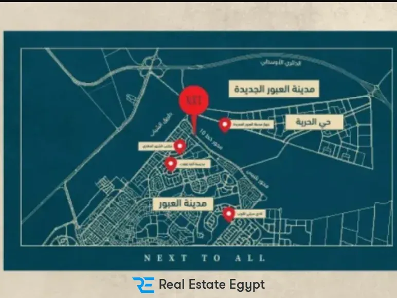 مول نكست العبور معمار الاشراف للتطوير العقاري
