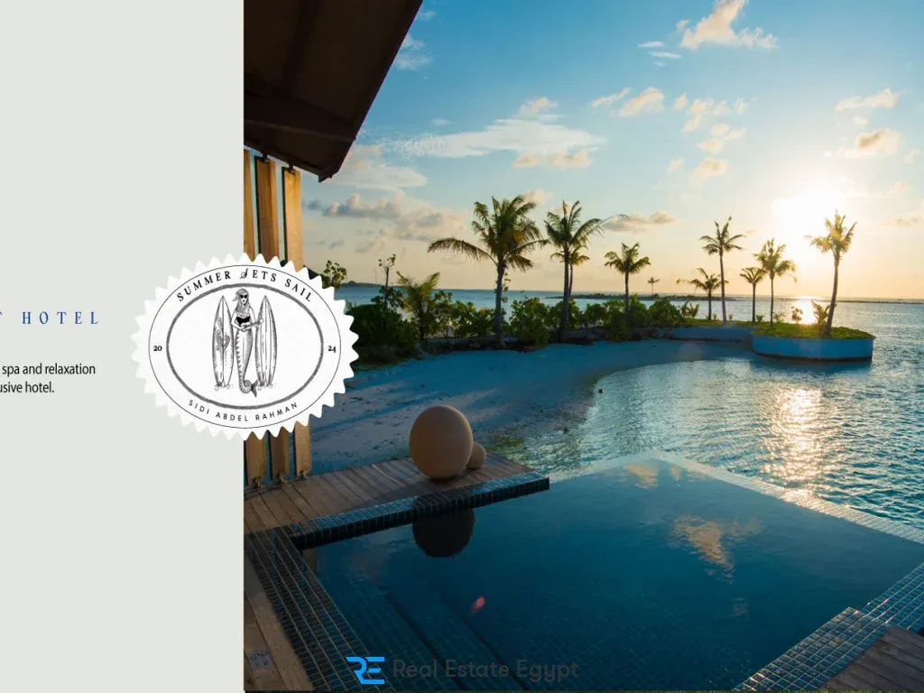 Hurry Up To Buy a 250m² Twin house in Plage Sidi Abdel Rahman Village Mountain View