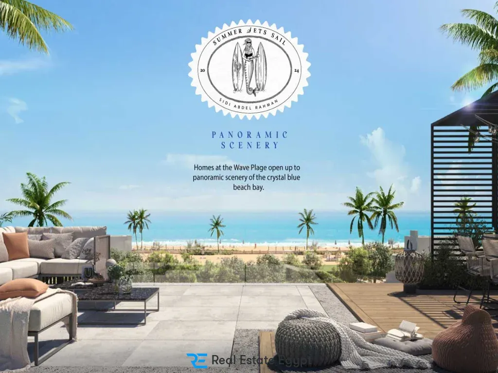 Hurry Up To Buy a 250m² Twin house in Plage Sidi Abdel Rahman Village Mountain View