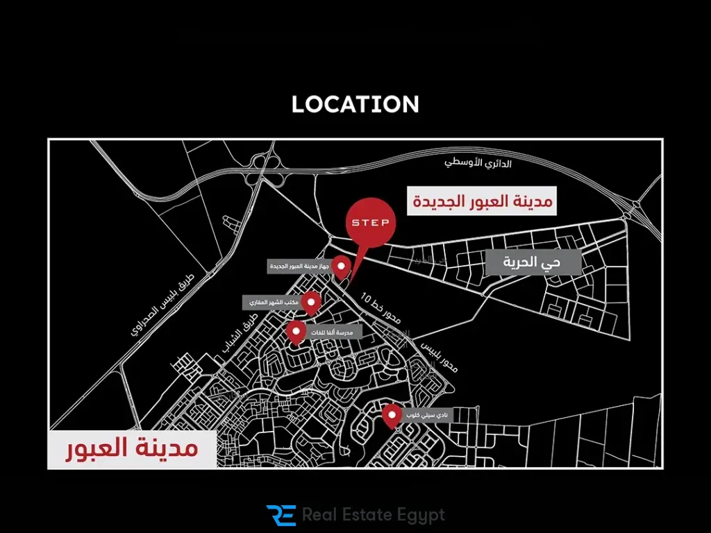 Step Mall Obour City Memaar Al Ashraaf Development